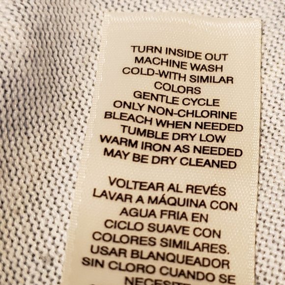 Chico's cowl neck knit ls top - size 3 - Picture 7 of 8